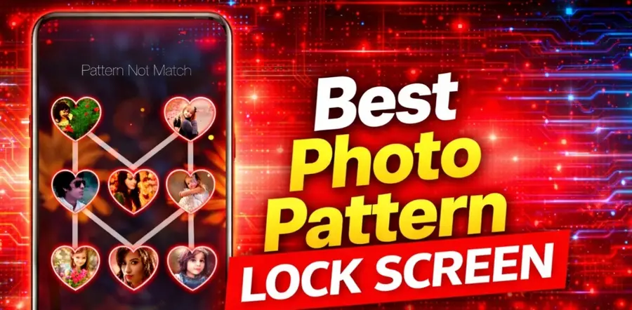 Best Photo Pattern Lock Screen App for Android