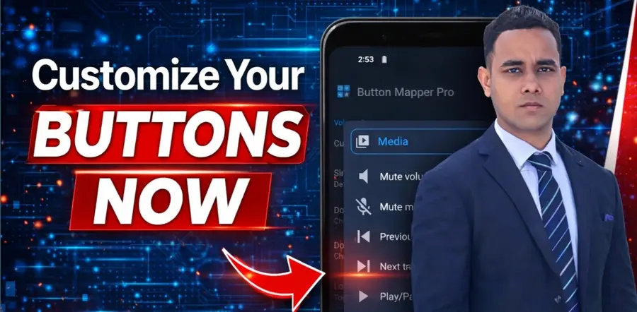 Customize Volume & Power Buttons On Android