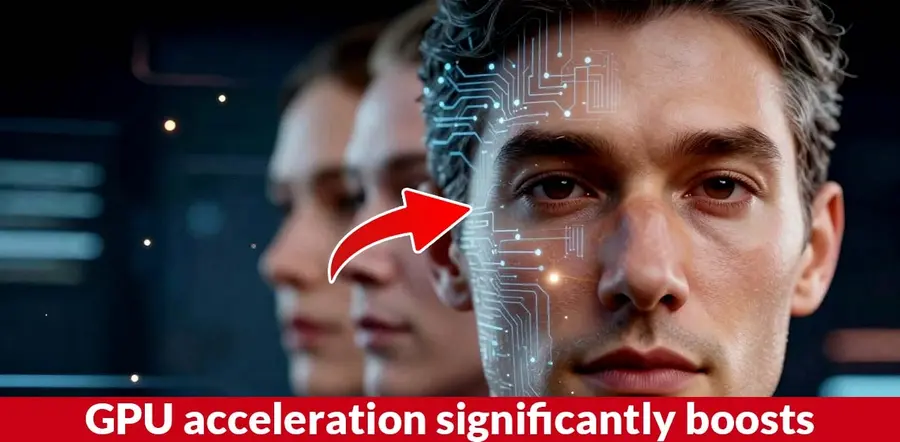 GPU acceleration significantly boosts